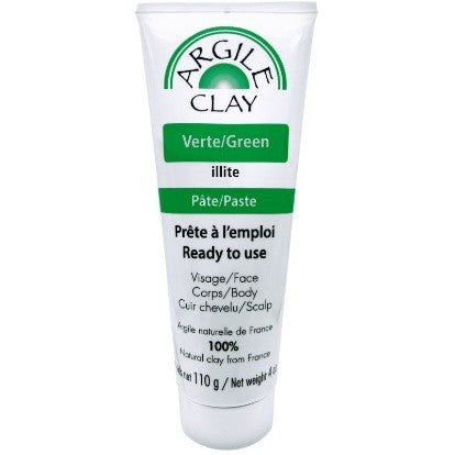 Argile - illite verte en pâte - 110g - ARGILE CLAY