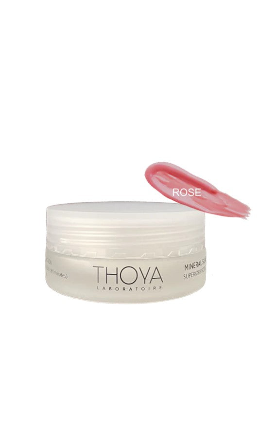 Baume solaire teinté rose FPS 40 – Protection minérale naturelle pour le visage