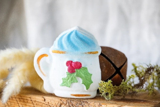 Bombe de bain - Tasse Festive - 140gr - POUSSIÈRE D'ÉTOILE