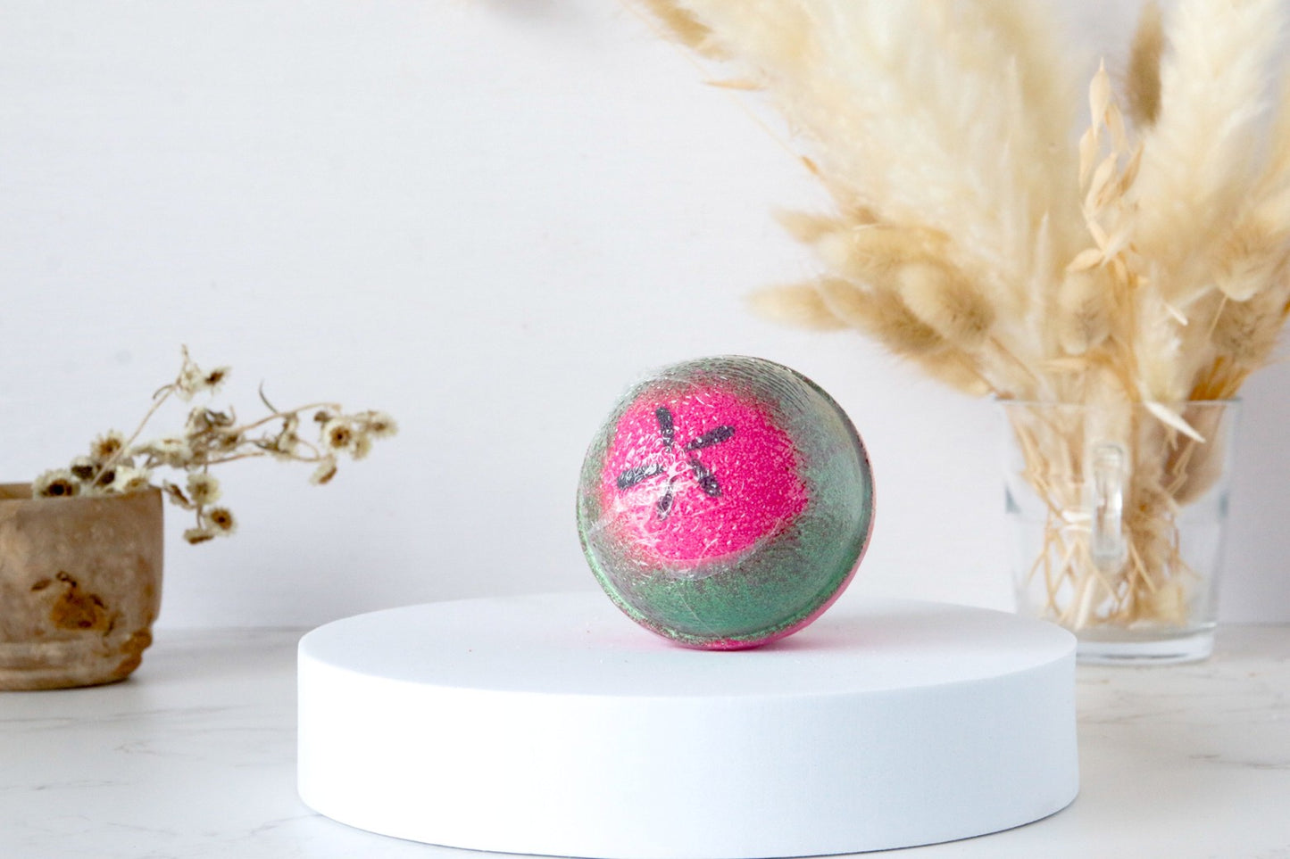 Bombe de bain - Melon d'eau 170g - POUSSIÈRE D'ÉTOILE