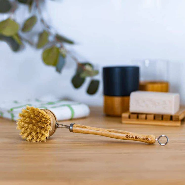 Brosse à vaisselle en bambou - OLA BAMBOO