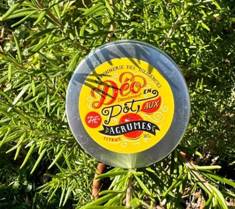 Déodorant en pot - SAVONNERIE DES DILIGENCES - 80gr