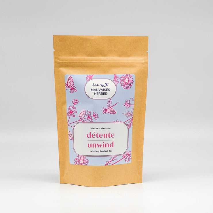 Détente - Tisane calmante - LES MAUVAISES HERBES