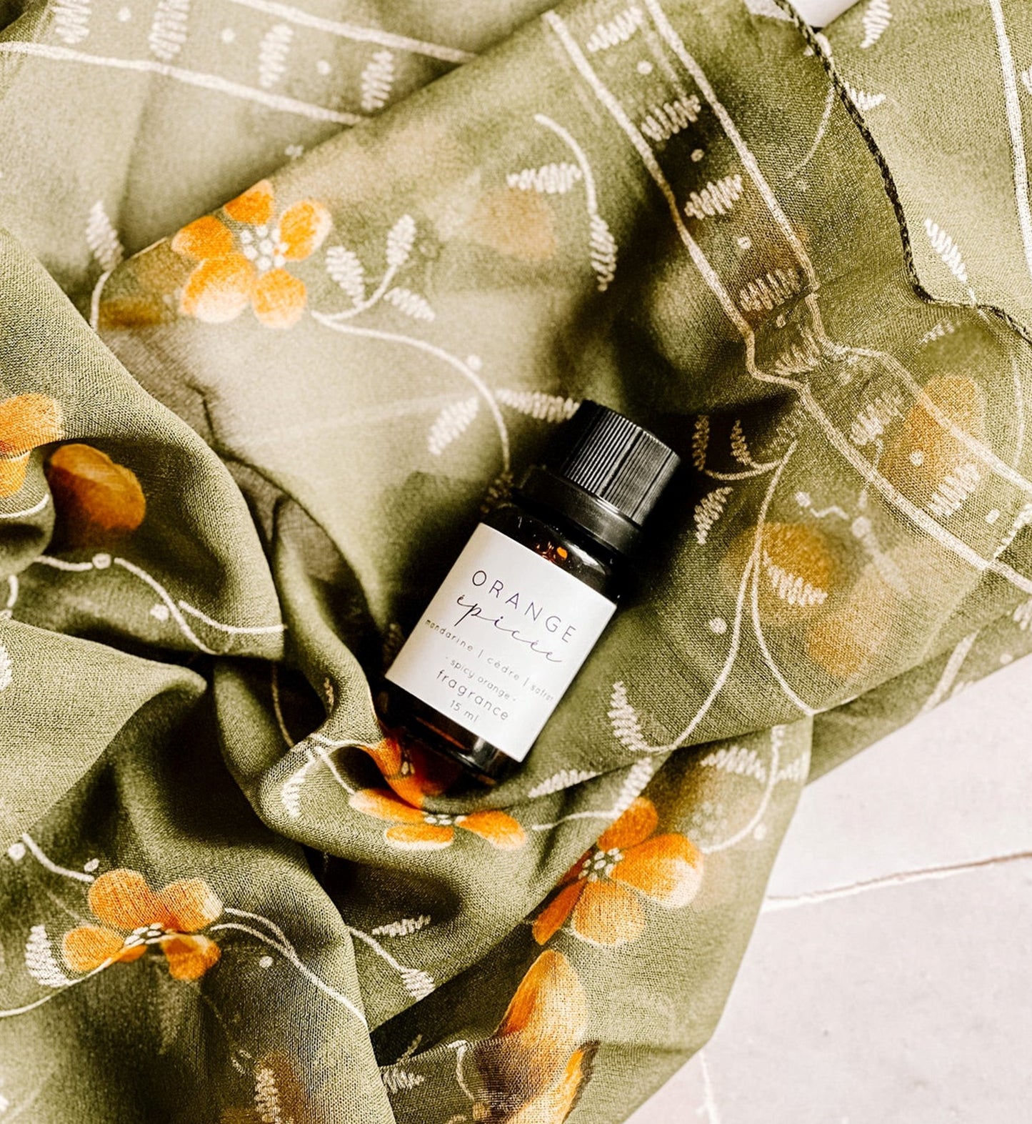 Fragrance pour Balle de séchage - Orange Épicée 15 ml - MARÉE CHANDELLES