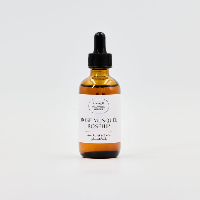 Huile de rose musquée bio - 55 ml - LES MAUVAISES HERBES