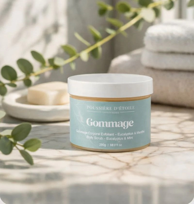 Gommage sucré salé - Visage & corps 330g - POUSSIÈRE D'ÉTOILE