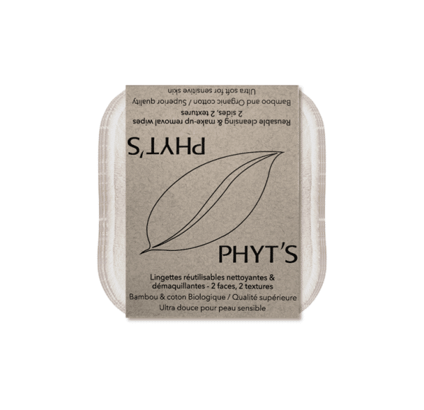 Lingettes Bio Réutilisables - en paquet de 7 - PHYT'S