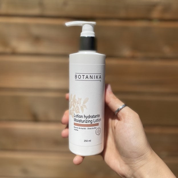 lotion hydratante botanika pour adultes, douce mousse, soin naturel sans sulfates ni parabènes