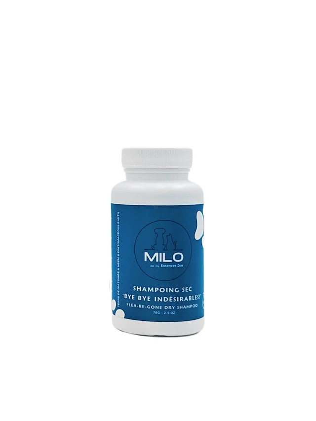 Essences Zen MILO -Shampoing Sec pour animaux 70 g