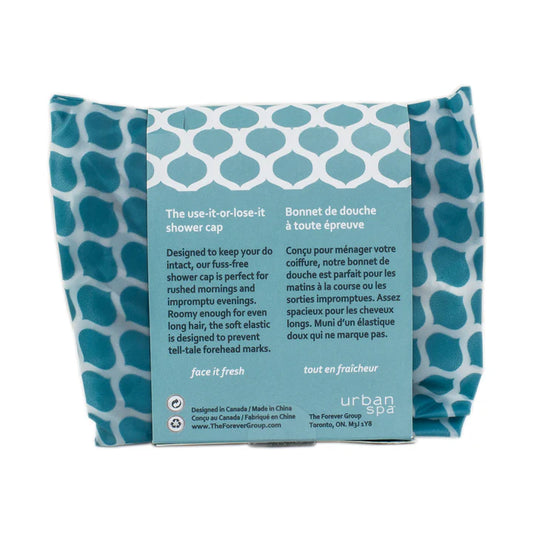 Urban Spa - Bonnet de douche protège coiffure