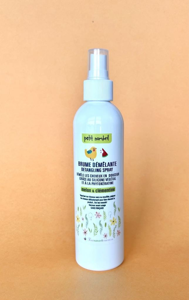 Brume démêlante Petit Nombril 120ml - TOUT NATURELLEMENT