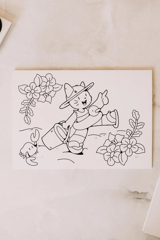 Carte à Colorier - Marée Chandelle