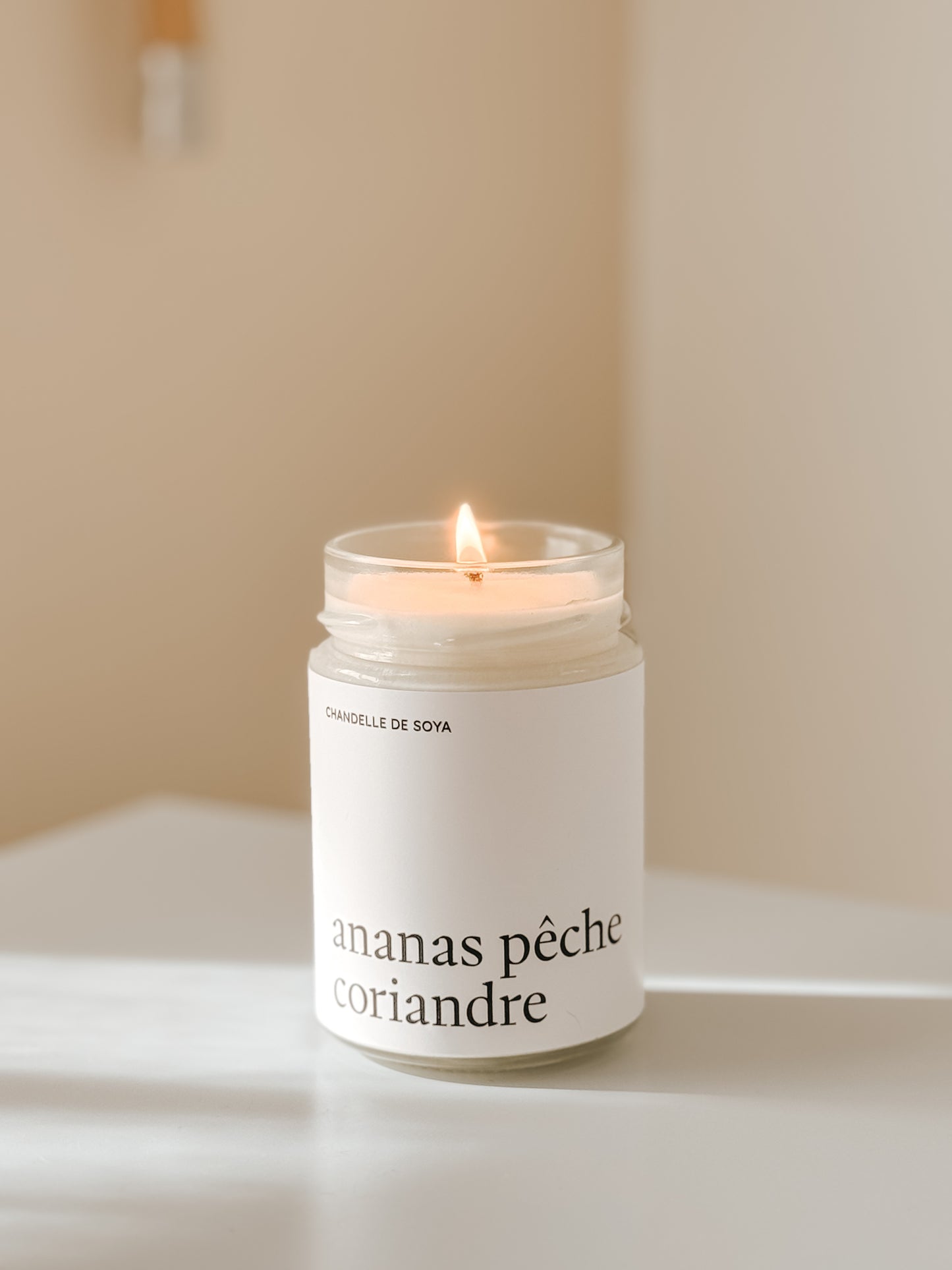 Marée chandelles - Chandelle ananas pêche coriandre 314 ml