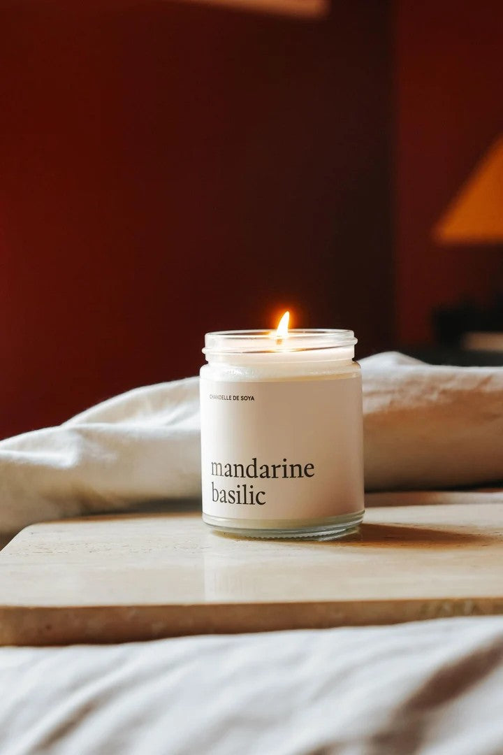 Marée chandelles - Chandelle Mandarine Basilic 270 ml