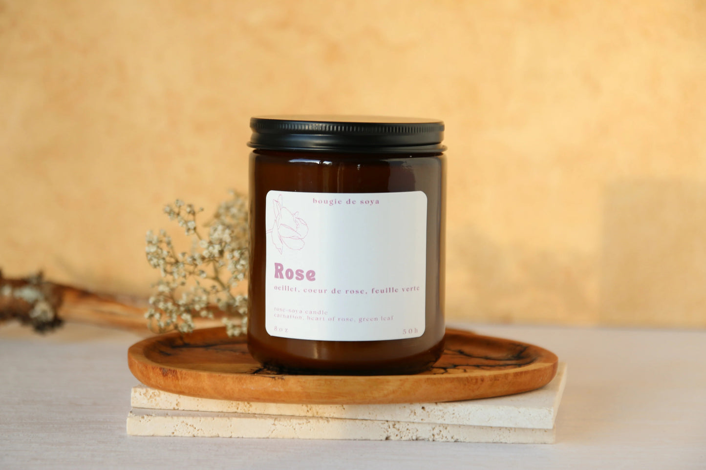 Chandelle Rose - POUSSIÈRE D'ÉTOILE