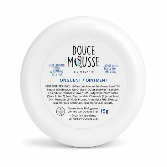 Crème de change pour Érythème fessier - DOUCE MOUSSE