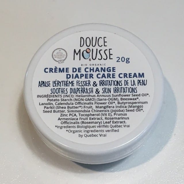 Crème de change pour Érythème fessier - DOUCE MOUSSE