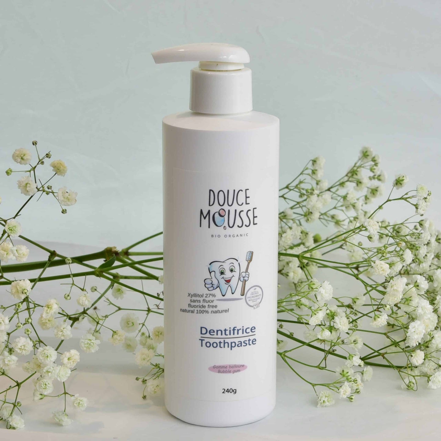 Dentifrice bio pour les 0-12 ans - DOUCE MOUSSE