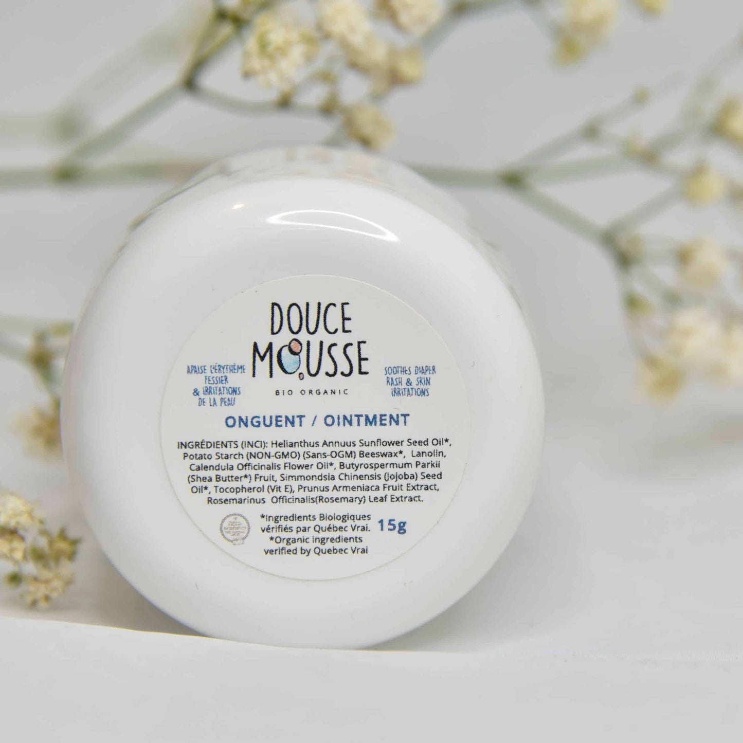 Crème de change pour Érythème fessier - DOUCE MOUSSE