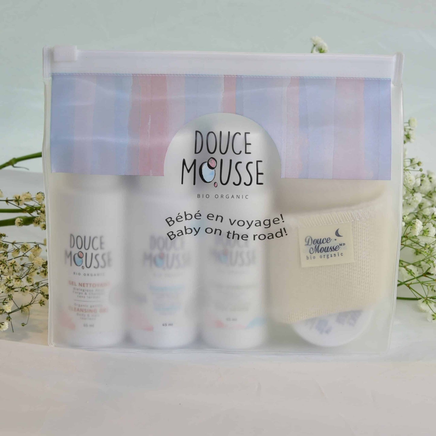 Bébé en voyage! - Trousse - DOUCE MOUSSE