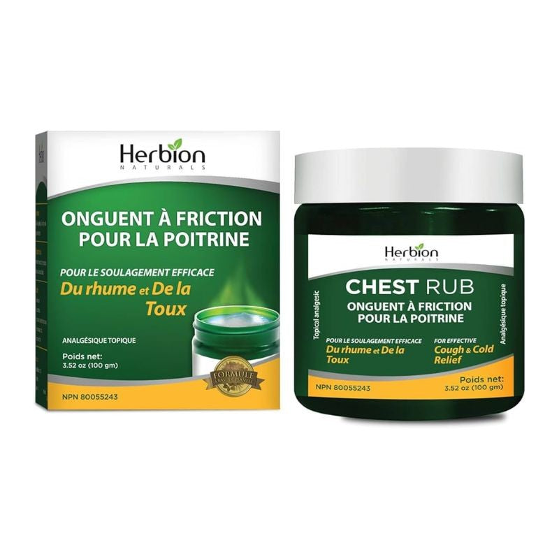 Onguent à friction pour la poitrine – HERBION NATURAL