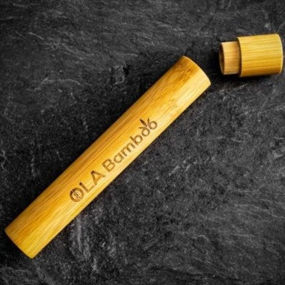 Étui de voyage pour brosse à dents de OLA Bamboo