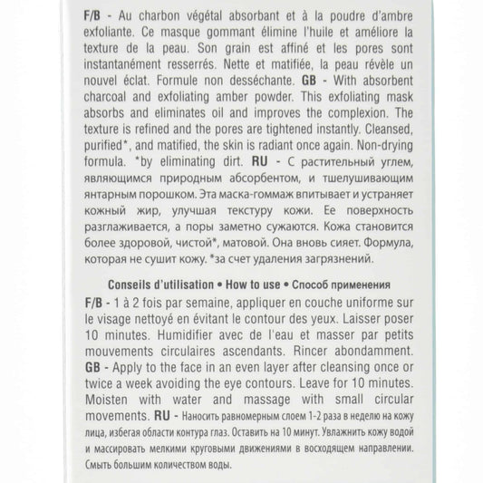 Masque Gommant Pureté PHYTS