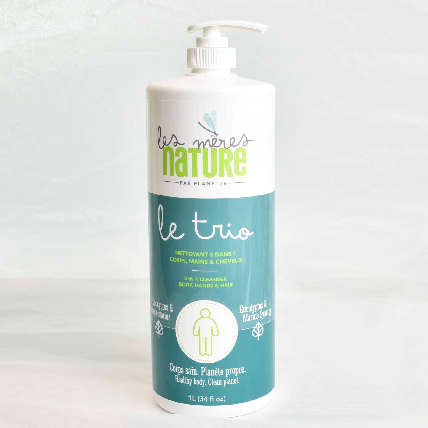 Le Trio Les Mères Nature 3 en 1 Corps, mains et cheveux - PLANETTE
