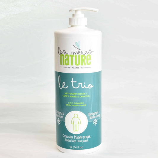 Le Trio Les Mères Nature 3 en 1 Corps, mains et cheveux - PLANETTE