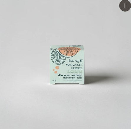 Recharge de déodorant - eucalyptus et agrumes | LMH x KIIMA