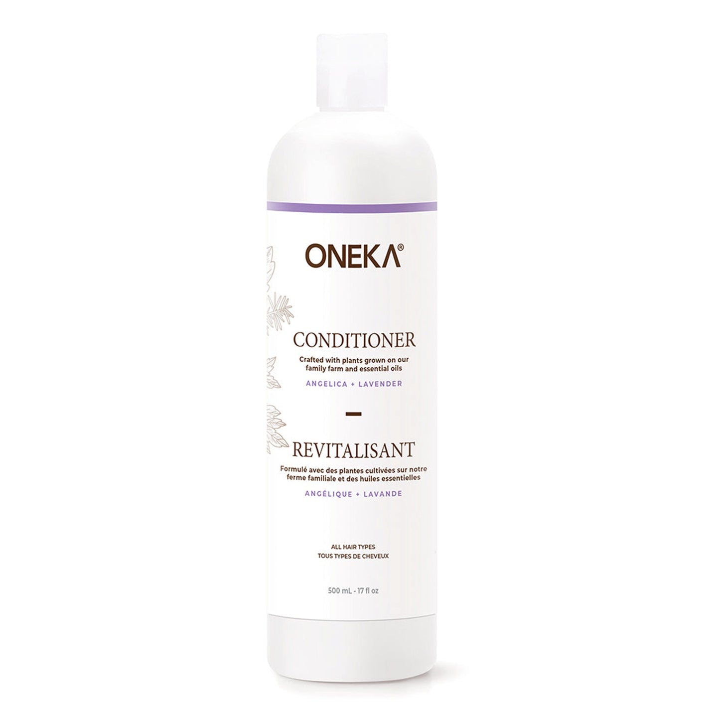 Revitalisant Lavande & Angélique 500 ml - ONEKA