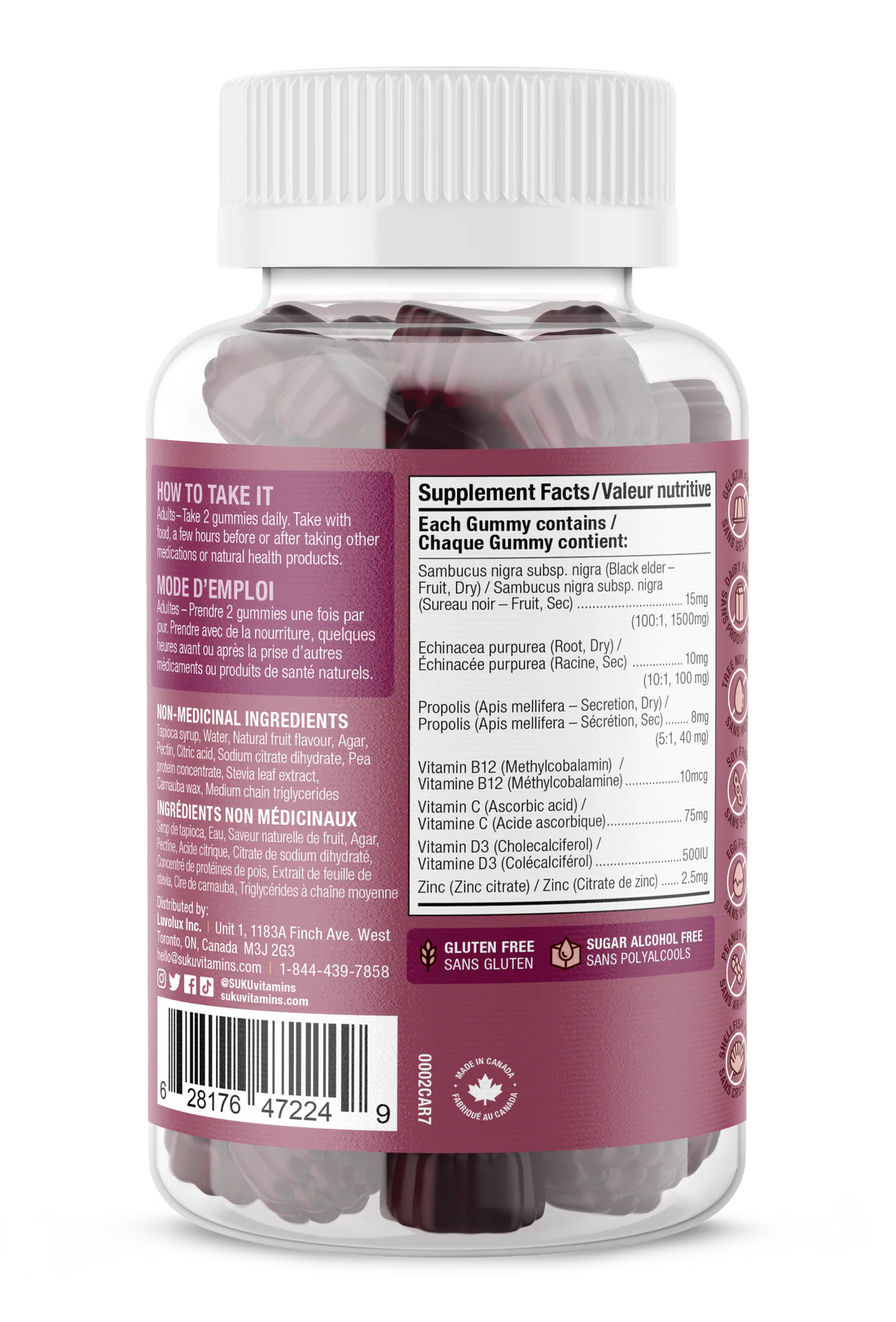 Ultimate Immunity - Baie de sureau