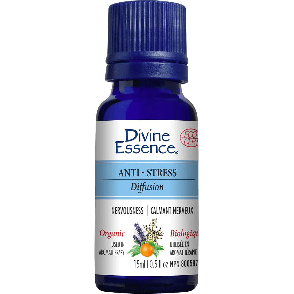 Synergie Anti-Stress - Calmant nerveux 15ml - DIVINE ESSENCE