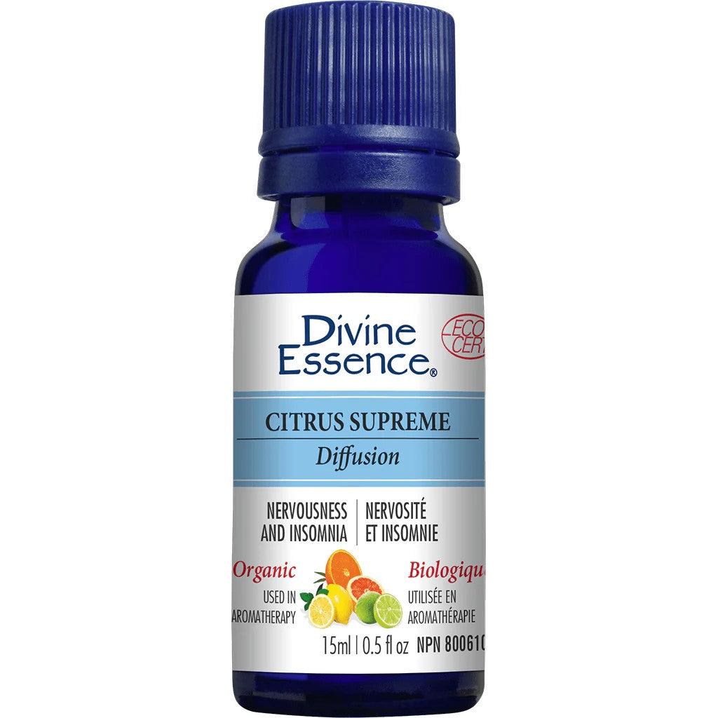 Synergie Citrus Suprême - Nervosité et insomnie 15ml - DIVINE ESSENCE