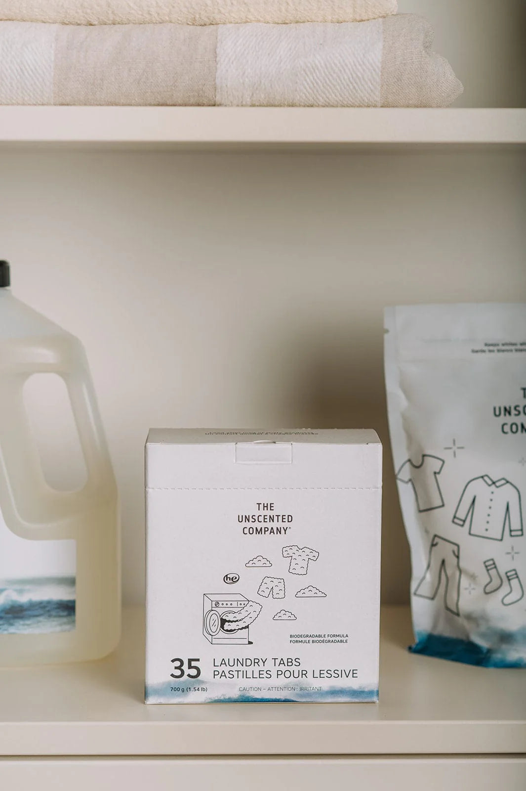 Pastille lessive pqt 35 un - THE UNSCENTED COMPANY