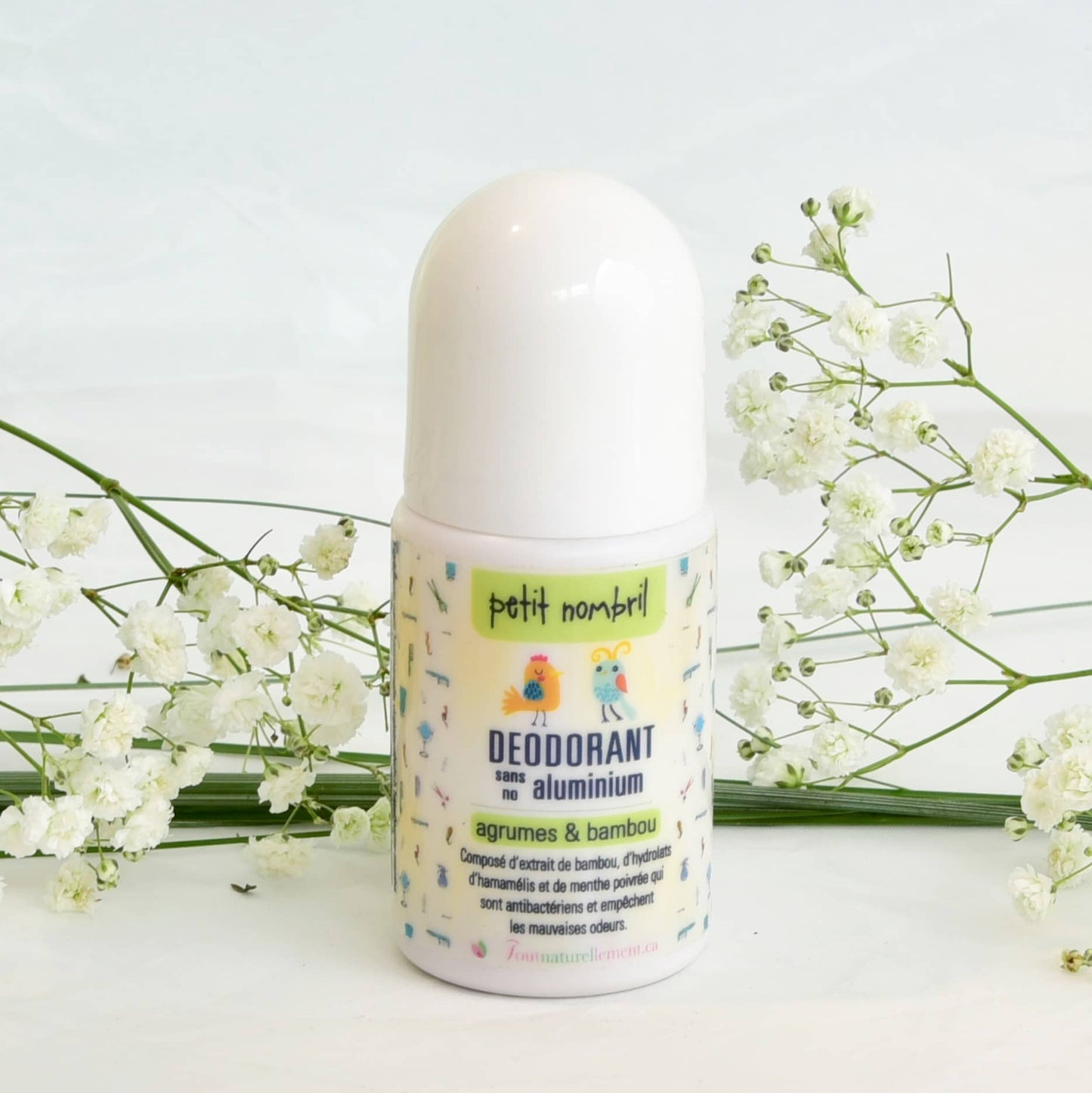 Déodorant pour enfant / fille Petit Nombril 65g - TOUT NATURELLEMENT