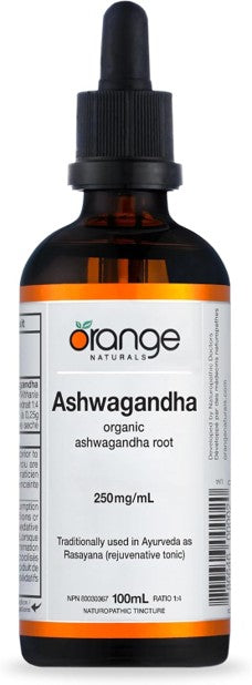 Ashwagandha - Teinture mère de 250 mg - Purity Life - ORANGE NATURALS