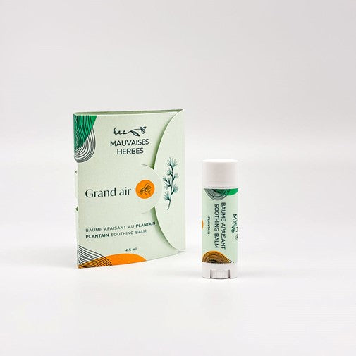 Mauvaises Herbes - Baume apaisant au plantain  4,5 ml