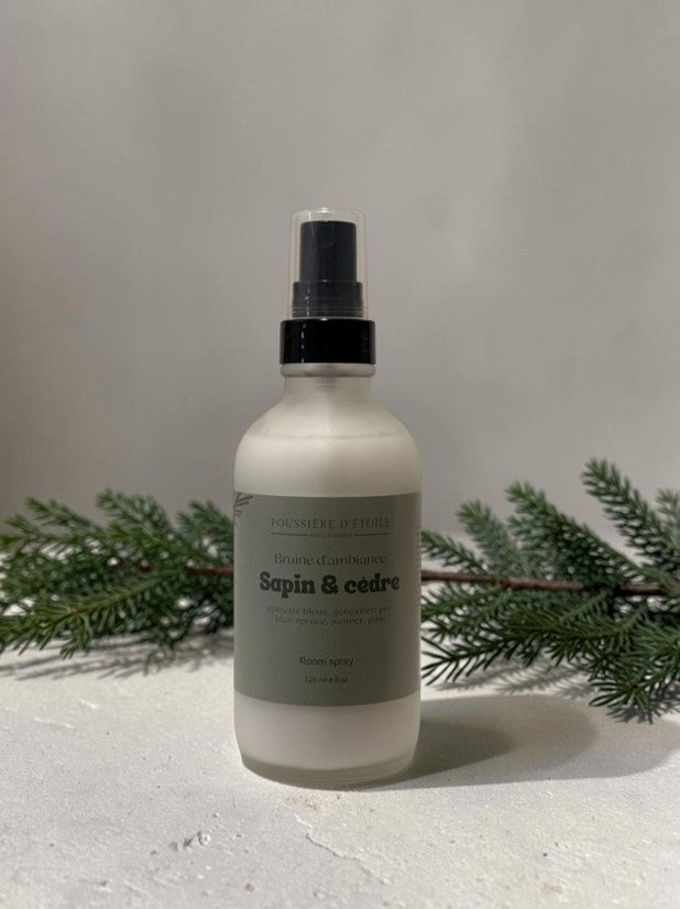 Bruine d’ambiance Sapin & Cèdre - POUSSIÈRE D'ÉTOILE