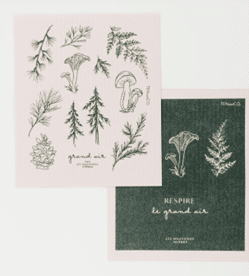 Chiffon Suédois compostable Grand Air - LES MAUVAISES HERBES