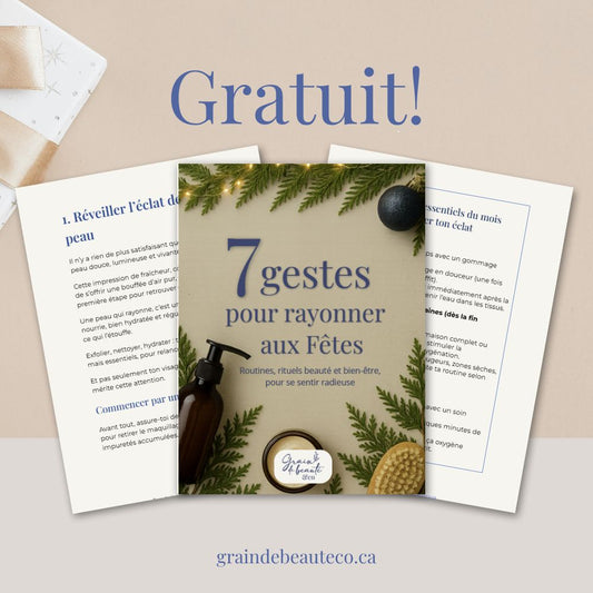 Ebook gratuit – 7 gestes pour rayonner aux Fêtes