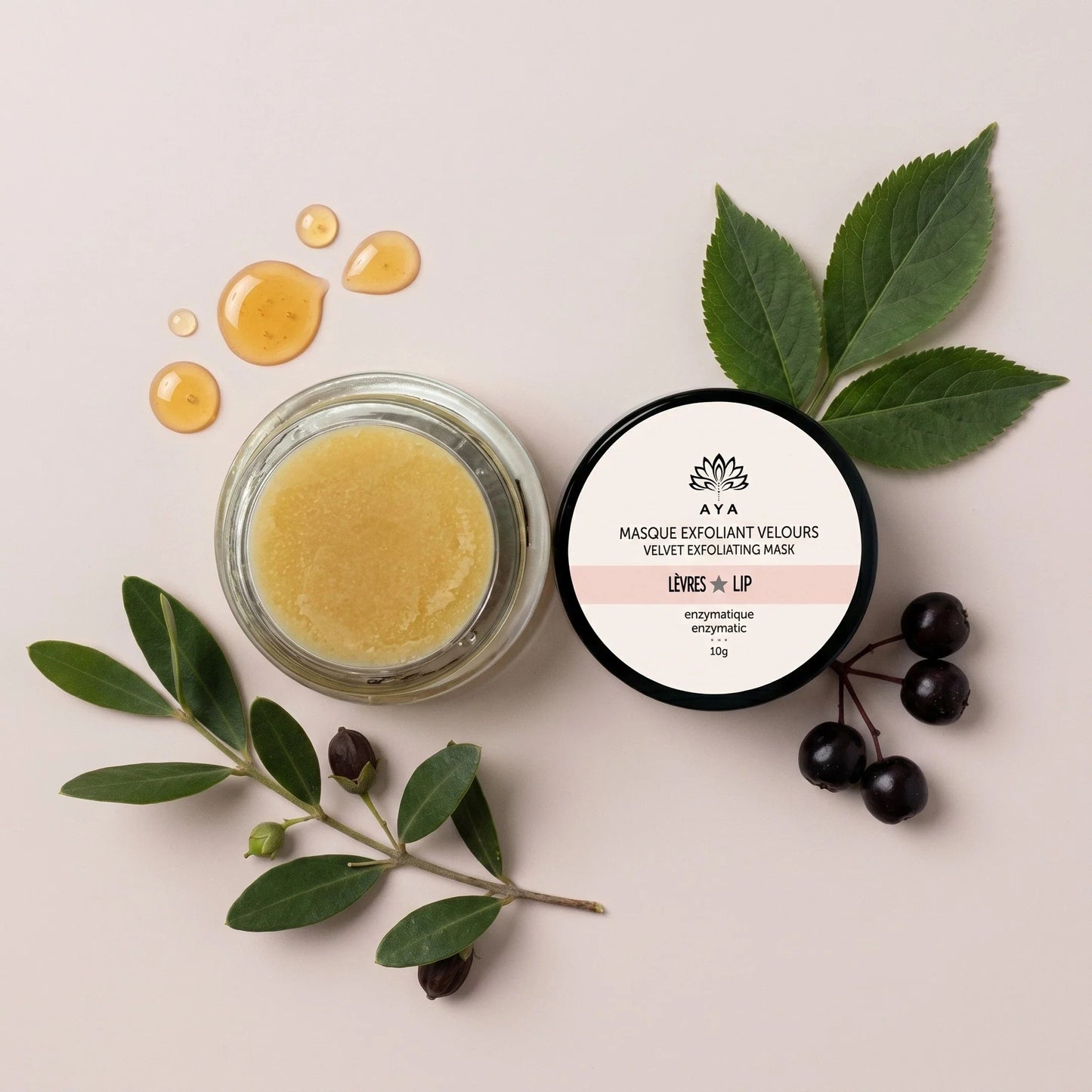 Masque Exfoliant Enzymatique à lèvres Velours 10 g - AYA