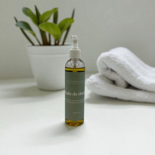 Huile de Douche Menthe & Eucalyptus - POUSSIÈRE D'ÉTOILE