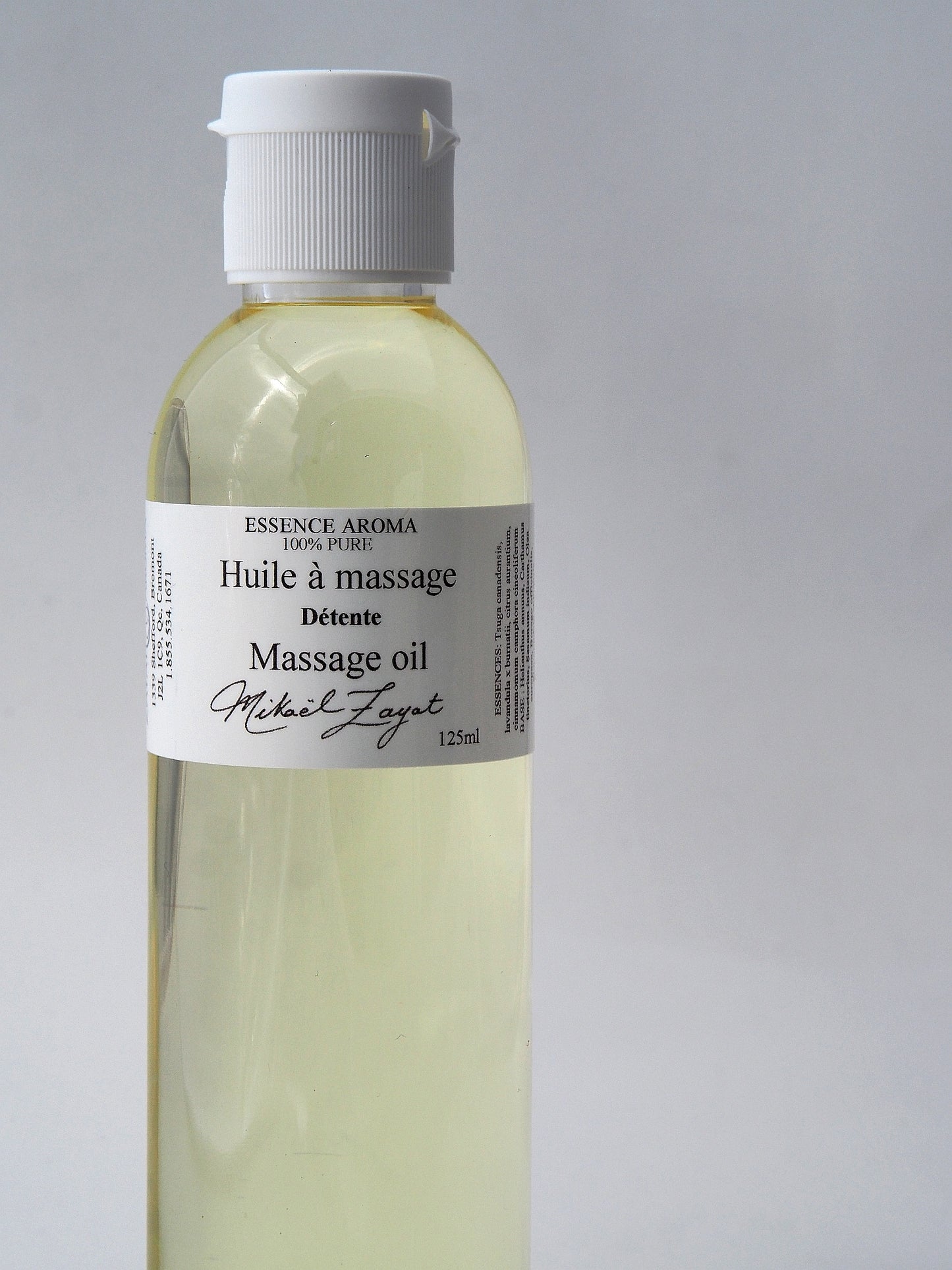 Huile à massage - Douceur  - 125 ml - Zayat Aroma