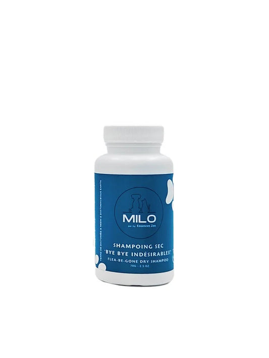 Essences Zen MILO -Shampoing Sec pour animaux 70 g