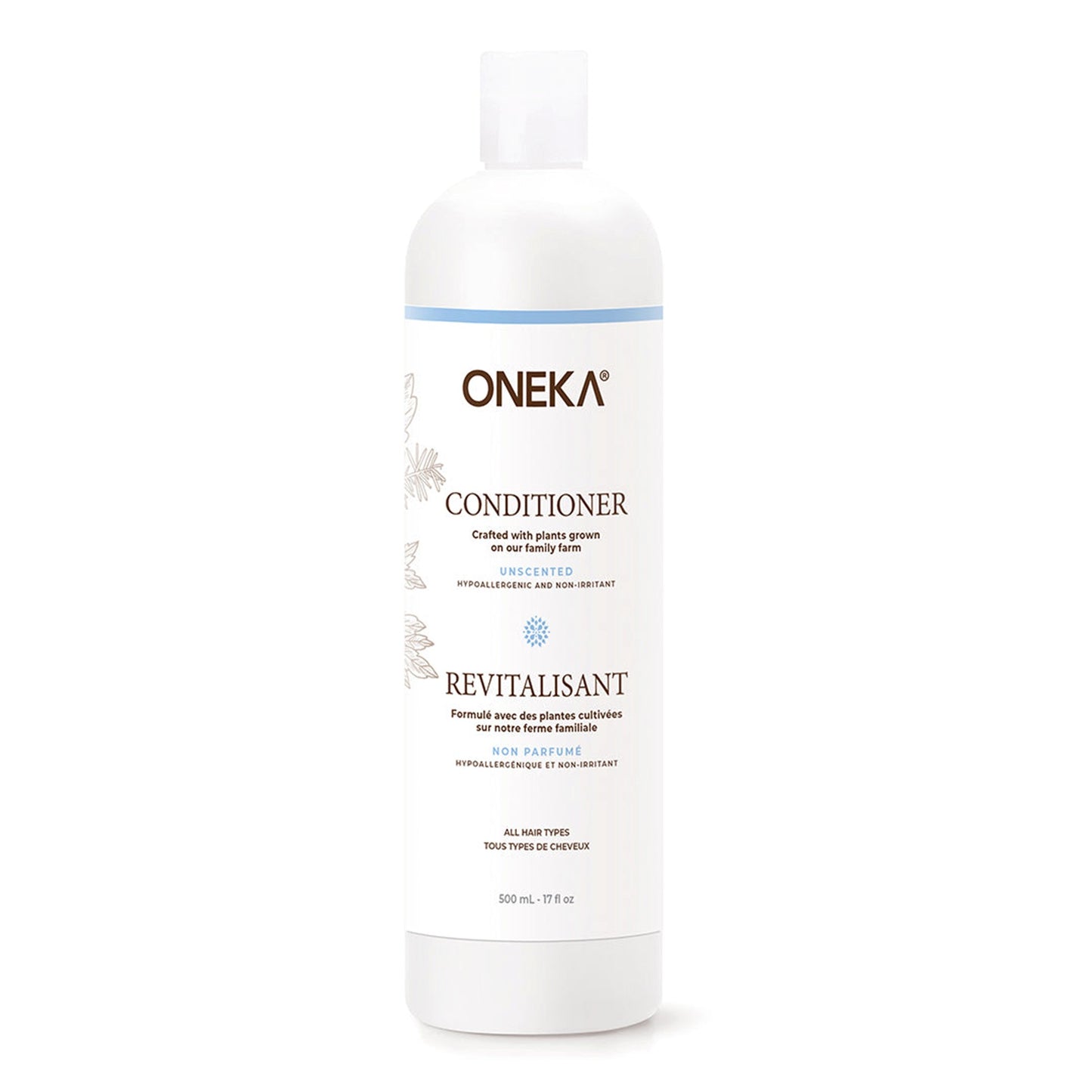 Revitalisant non-parfumé - 500 ml - ONEKA