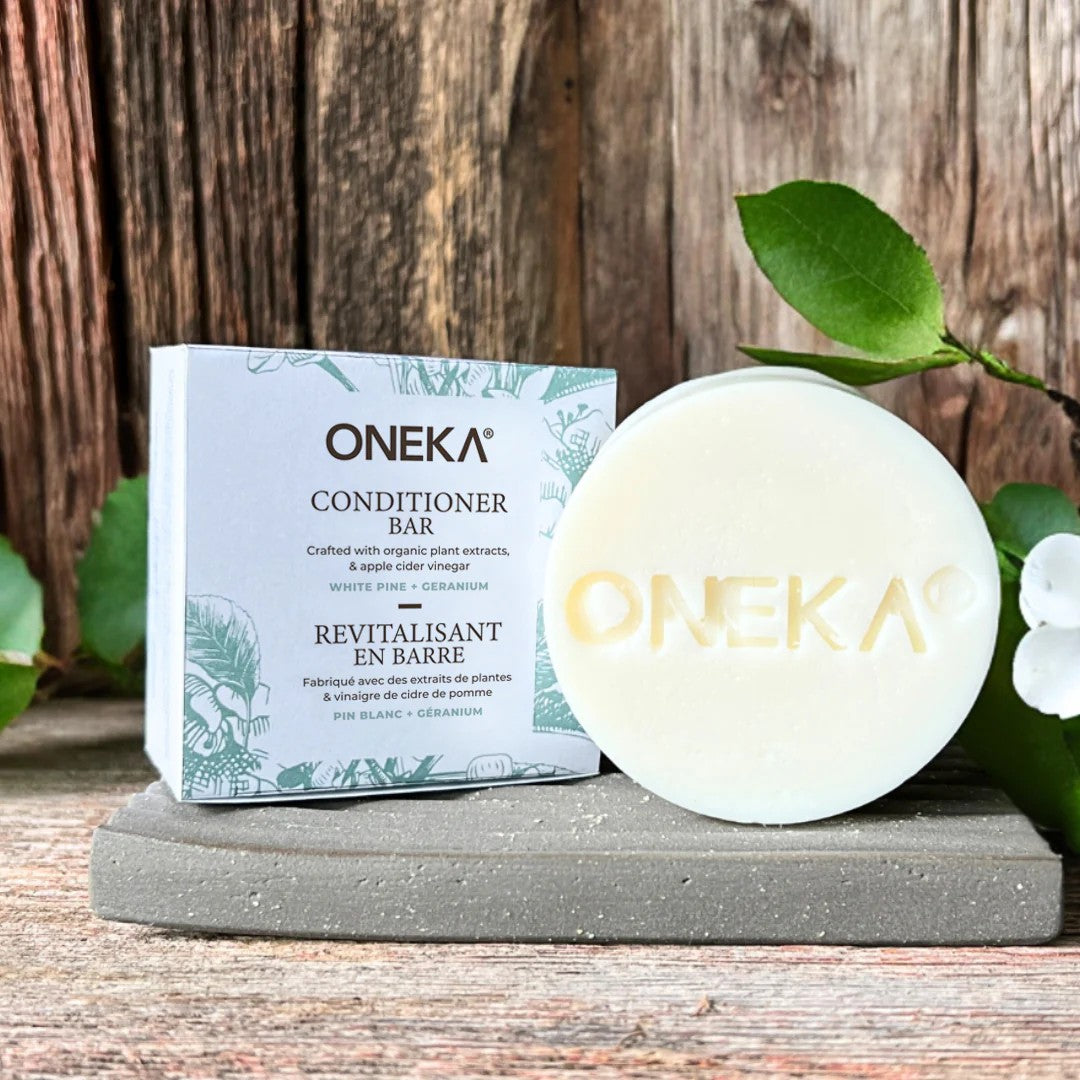 Revitalisant en barre - pin blanc & géranium -  ONEKA