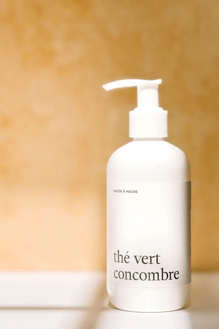 Savon à mains - Thé vert concombre 250 ml - Marée Chandelles