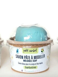 Petit Nombril - Savon Pâte à modeler - Barbotine - 200gr - TOUT NATURELLEMENT