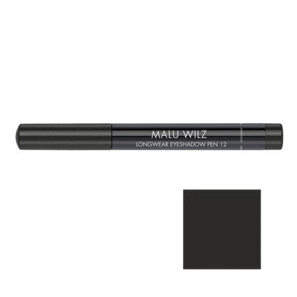 Stylo Fard à Paupière Longue Durée Noir # 12 - Malu Wilz
